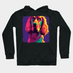 Irish Setter Pop Art - Dog Lover Gifts Hoodie